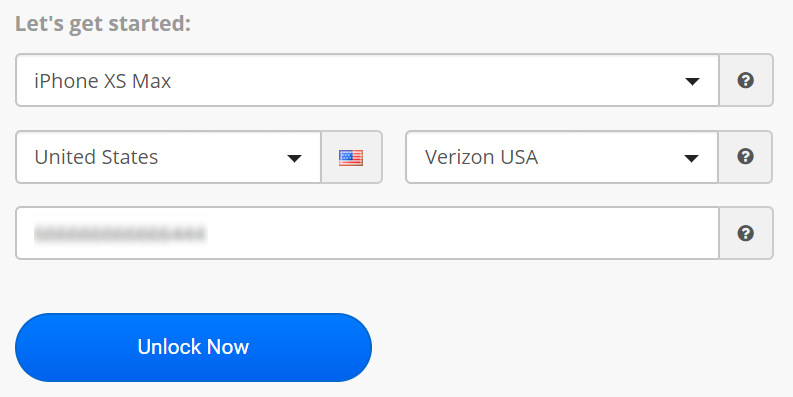 iPhone Approved Unlock Form